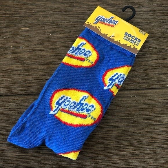 Men’s Crew Cut: Yoohoo Socks 1 Pair - Picture 1 of 2
